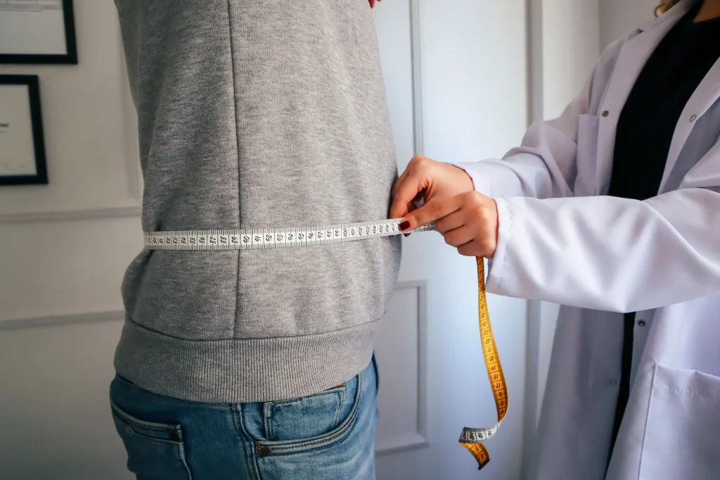 Men's weight loss journey in Bend Chiropractic Inc.